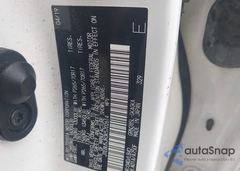 2019 Toyota 4Runner Sr5 Premium from USA, damaged, VIN JTEBU5JR3K5702614